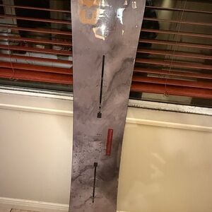 Stylish Gray Snowboard